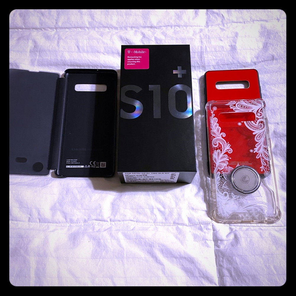 SOLD! Black Samsung Galaxy S10+